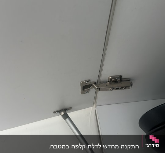 ציר דלת ארון עם בוכנה הידראולית
